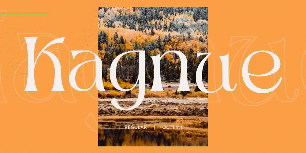 Kagnue font