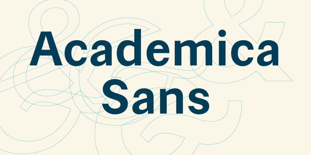 Academica Sans font