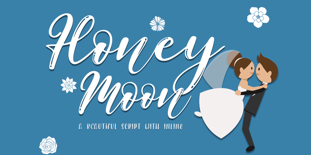 Honeymoon font