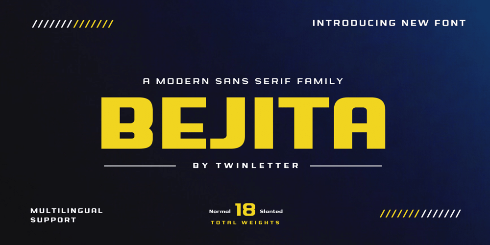 Bejita font