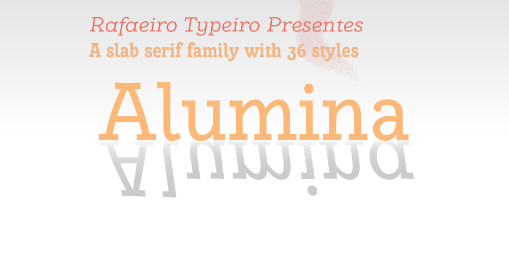 Alumina font