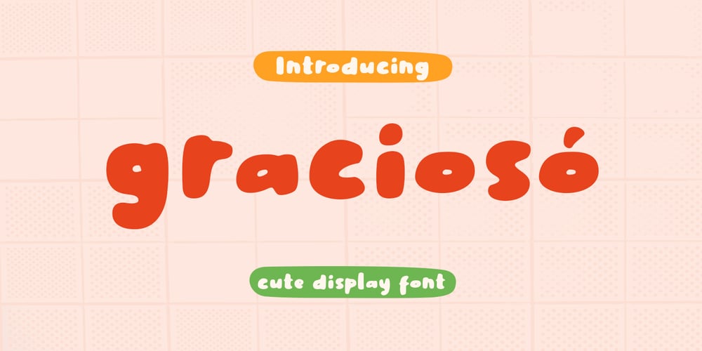 Gracioso font