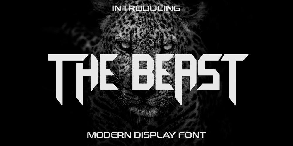 The Beast font