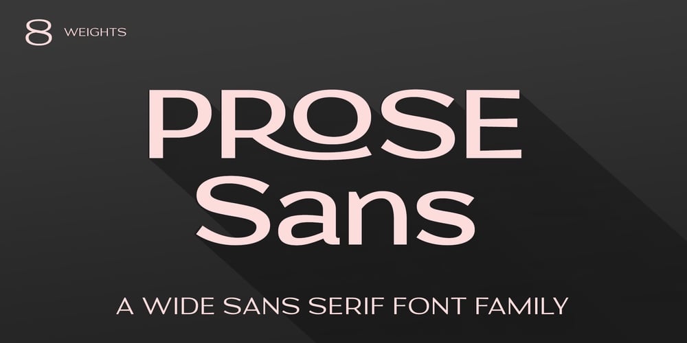 Prose Sans font