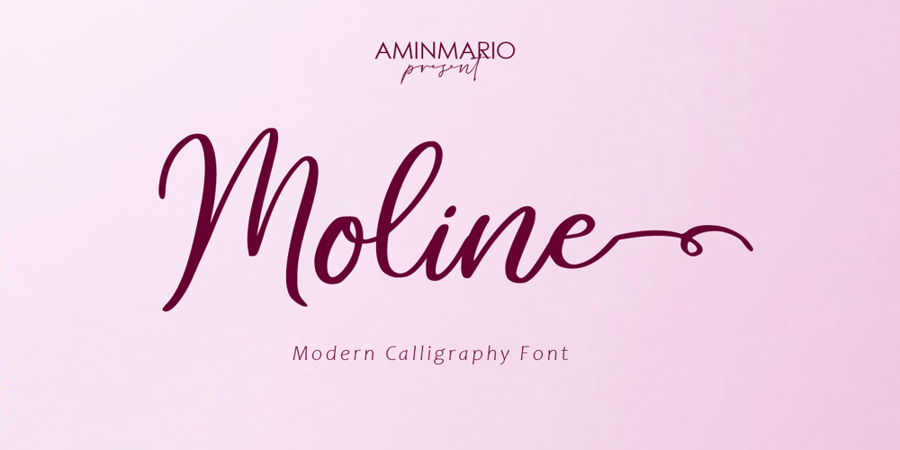 Moline font
