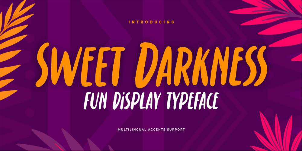 Sweet Darkness font