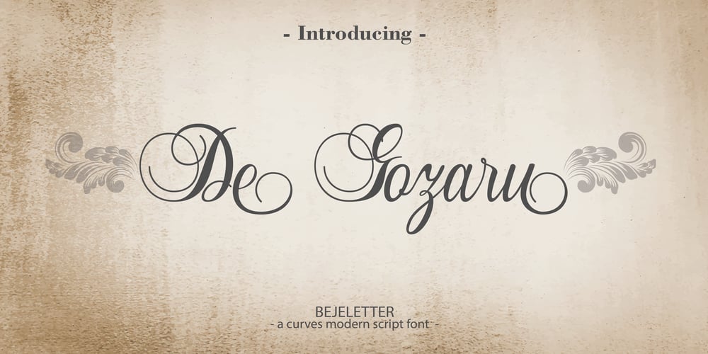 De Gozaru font