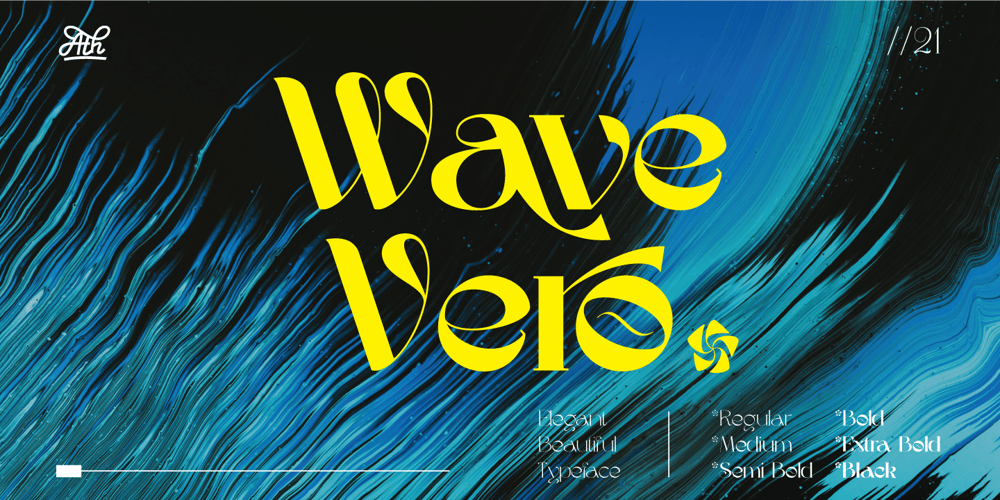 Wave Vero font