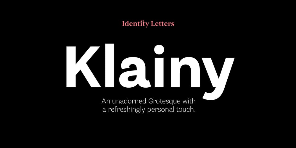 Klainy font