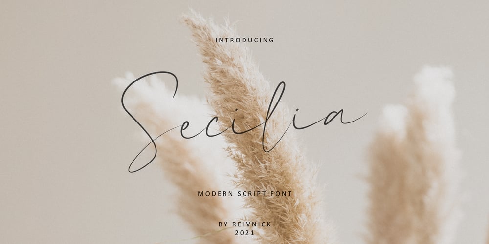 Secilia font