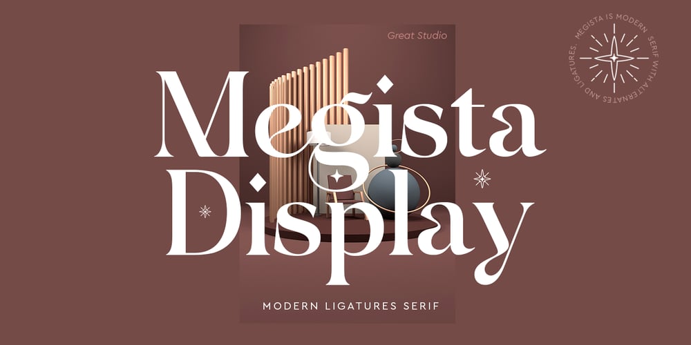 Megista Display font