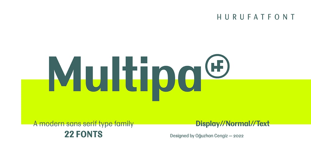 Multipa font