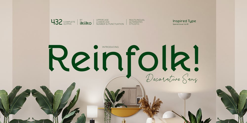 Reinfolk font