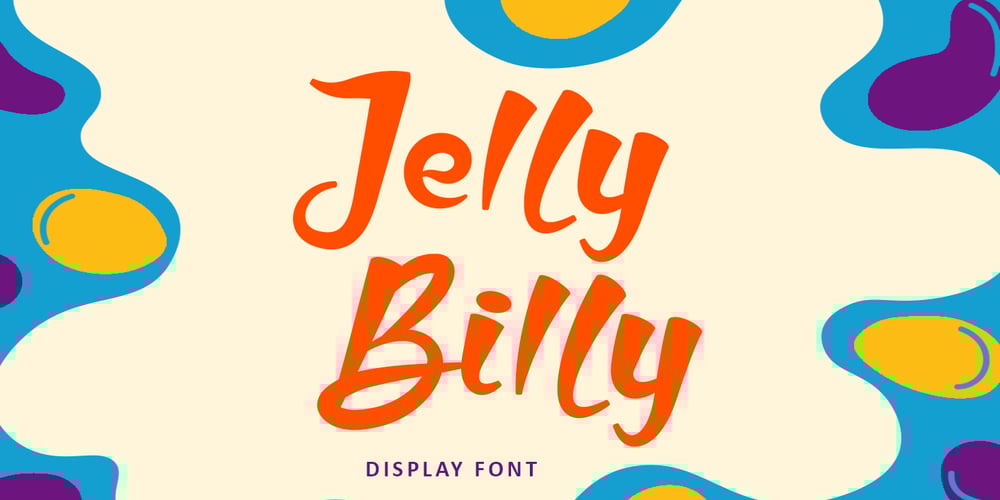 Jelly Billy font