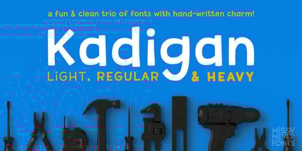 Kadigan font