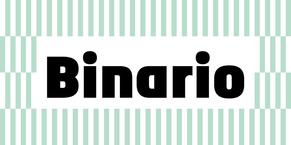 Binario font