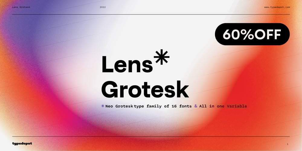 Lens Grotesk font