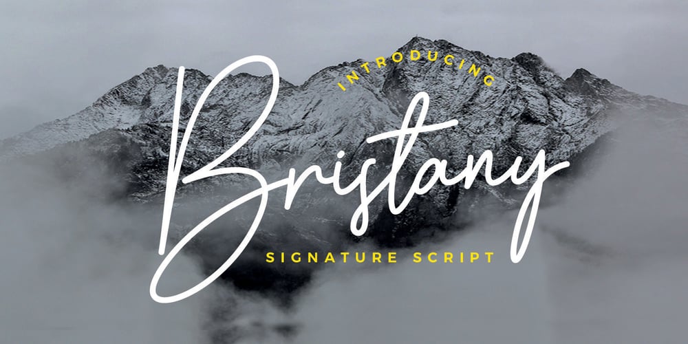 Bristany font