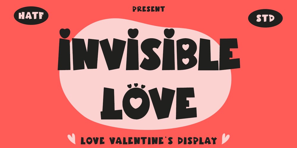 Invisible Love font