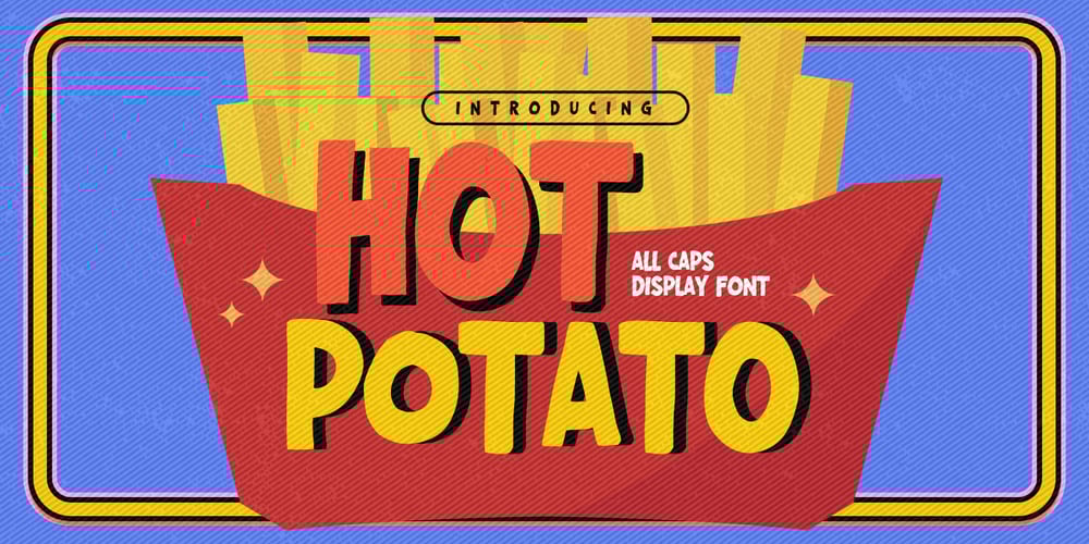 Hot Potato font