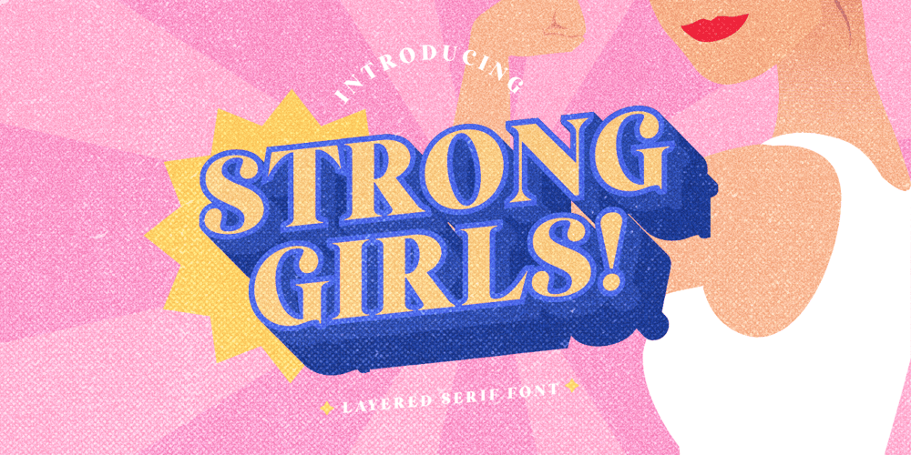 Strong Girls font