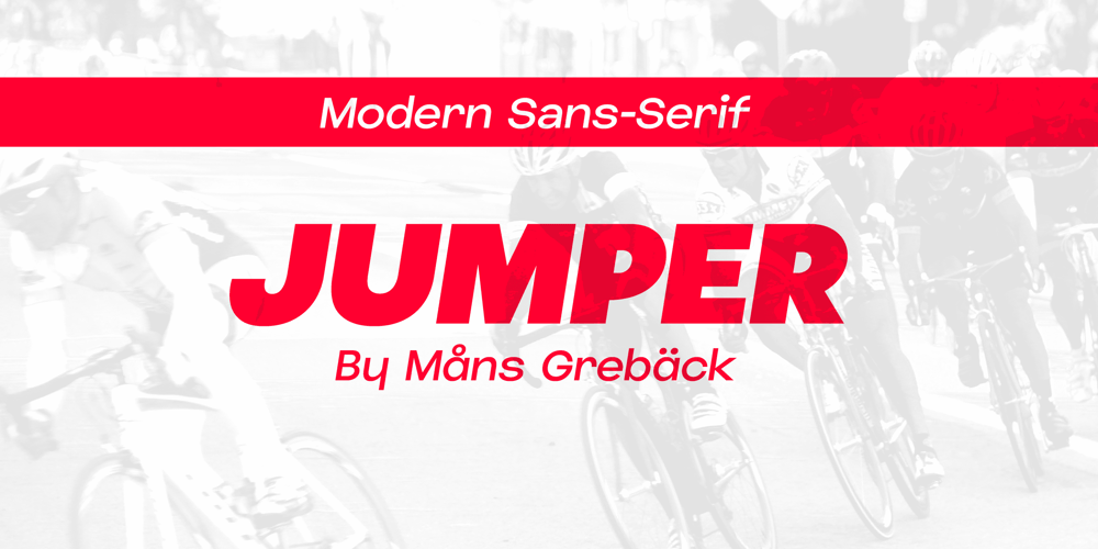 Jumper font