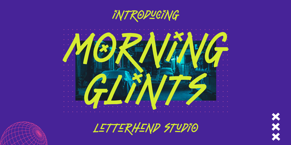Morning Glints font