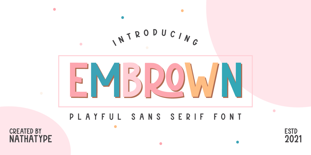 Embrown font