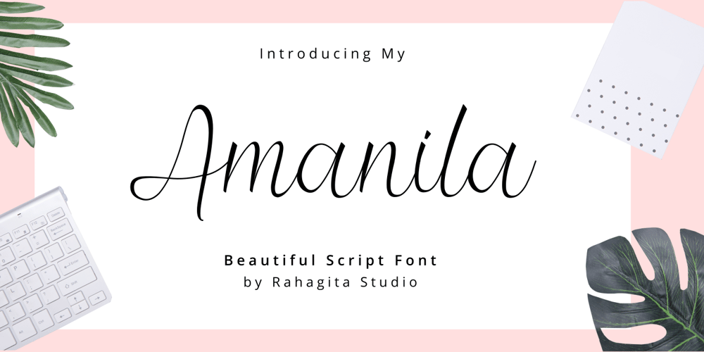 Amanila font