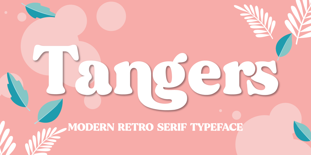 Tangers font