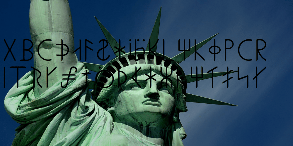 Ongunkan Liljegren Runic font