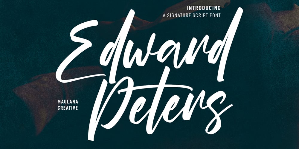 Edward Peters font