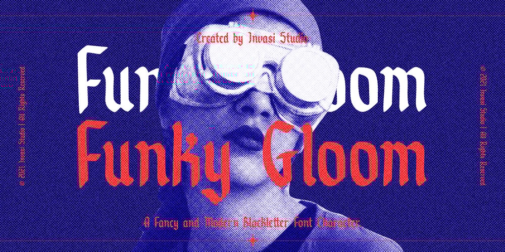 Funky Gloom font