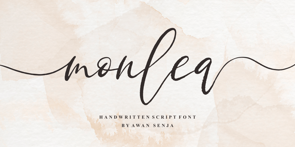 Monlea font