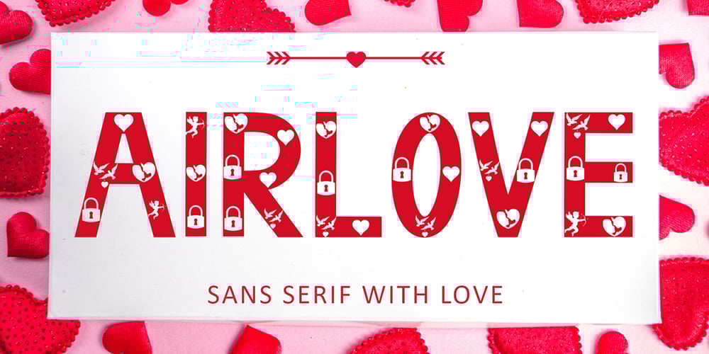 Airlove font