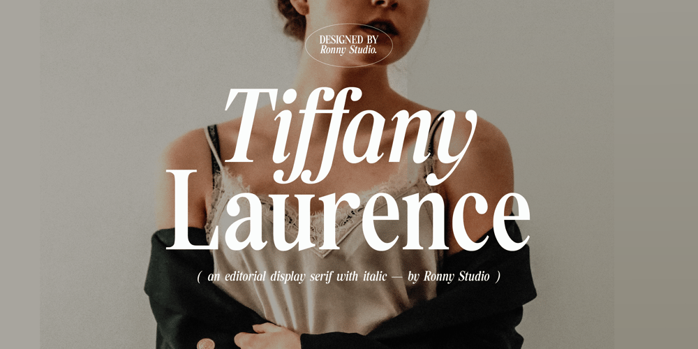 Tiffany Laurence font