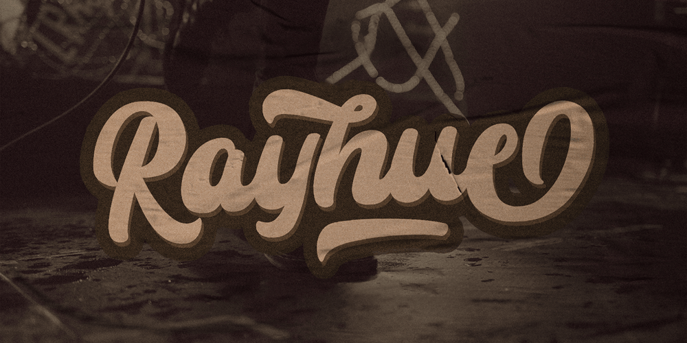 Rayhue font