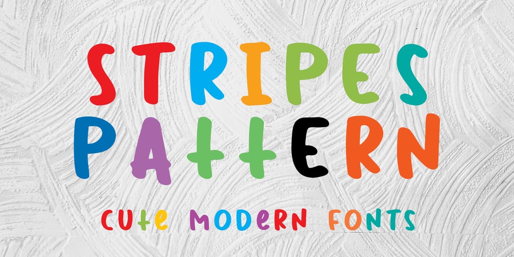 Stripes Pattern font