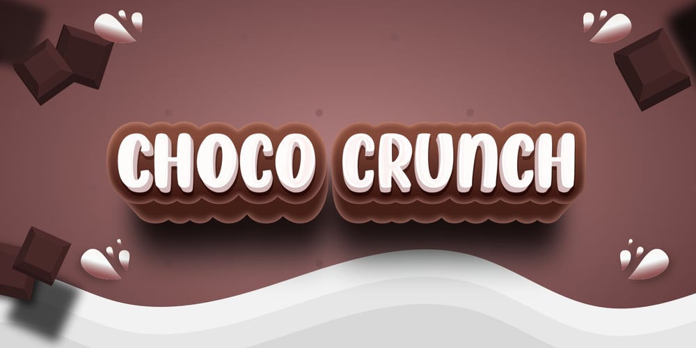 Choco Crunch font