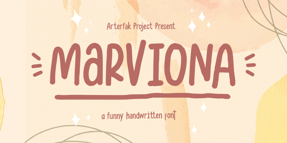 Marviona font