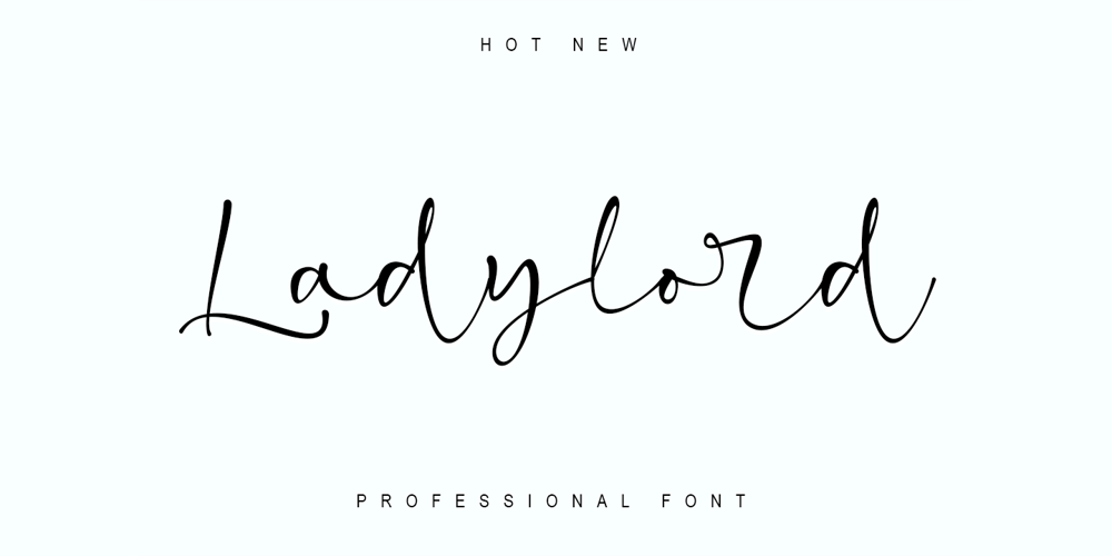 Ladylord font