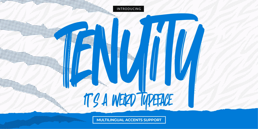 Tenuity font