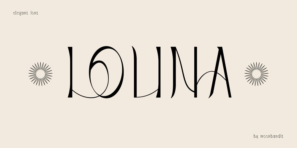 MBF Louna font