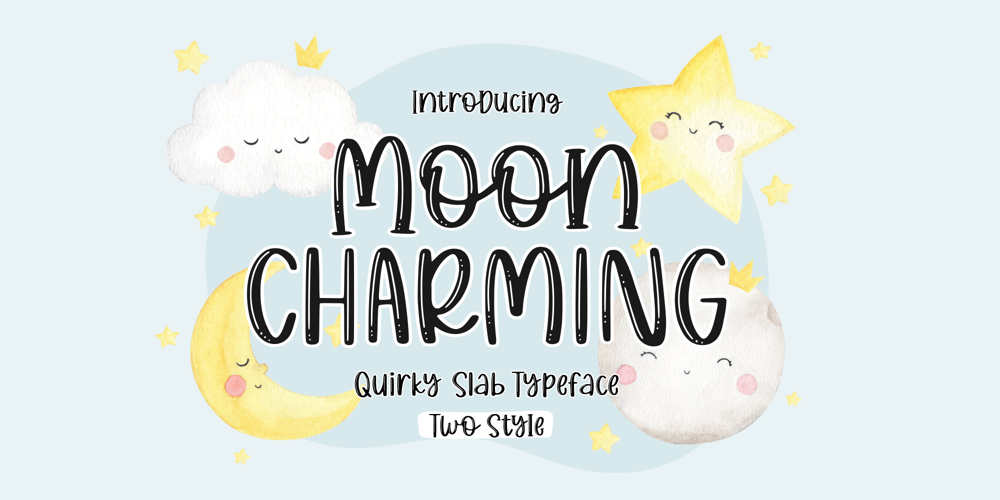 Moon Charming font