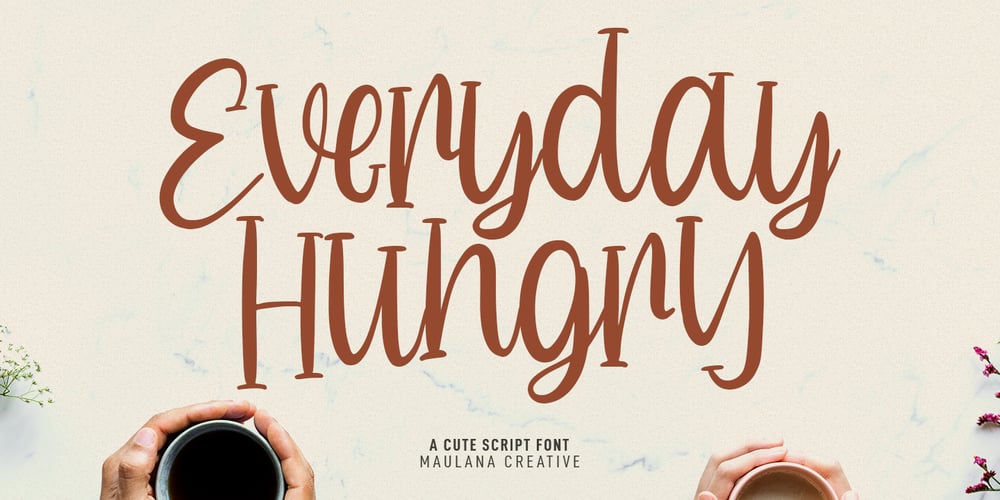 Everyday Hungry font