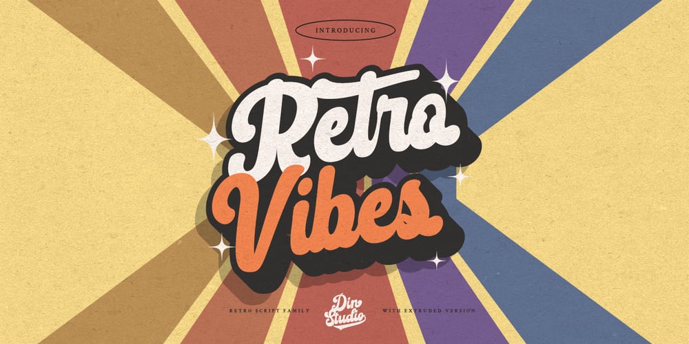 Retro Vibes font