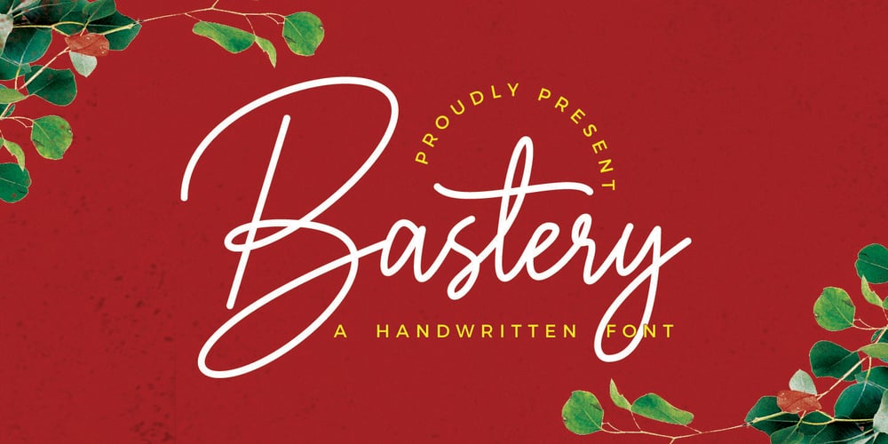 Bastery font