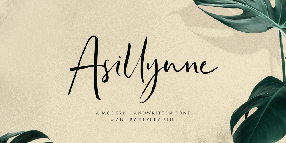 Asillynne font