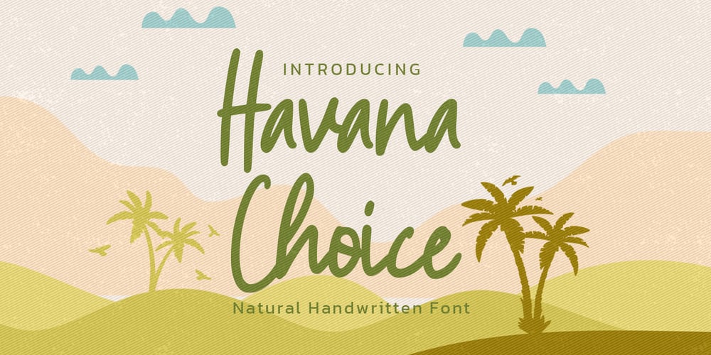 Havana Choice font