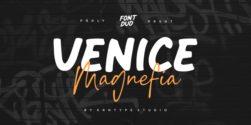 Venice Magnefia font